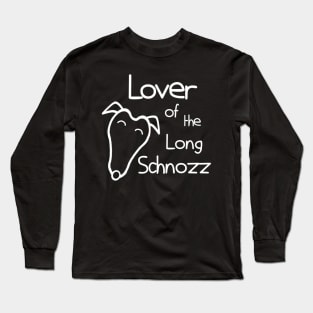 Greyhound/whippet Lover Long Sleeve T-Shirt